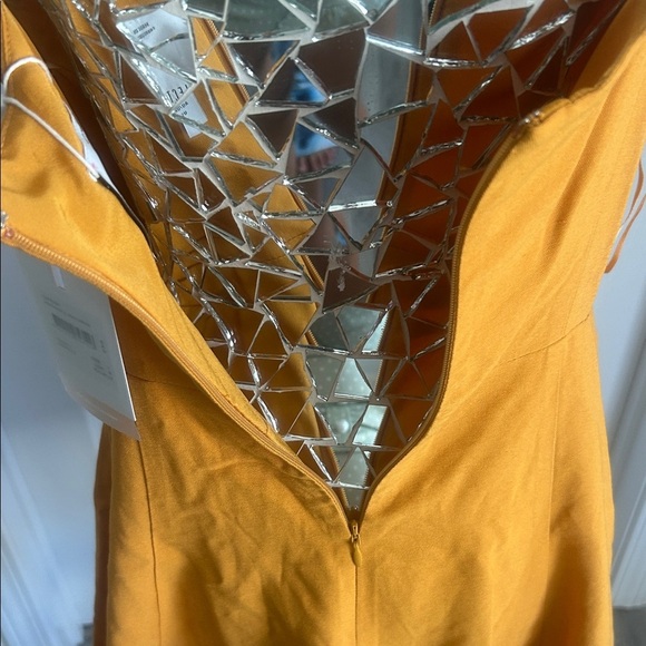 C/MEO Collective Meaningful Mustard Mini Dress - Picture 9 of 9